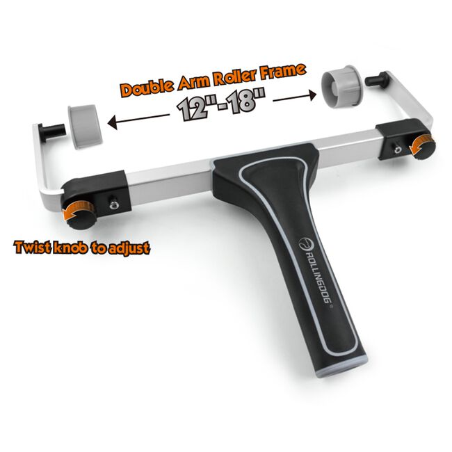 The Molossus™ 5PC 18" Paint Roller Set